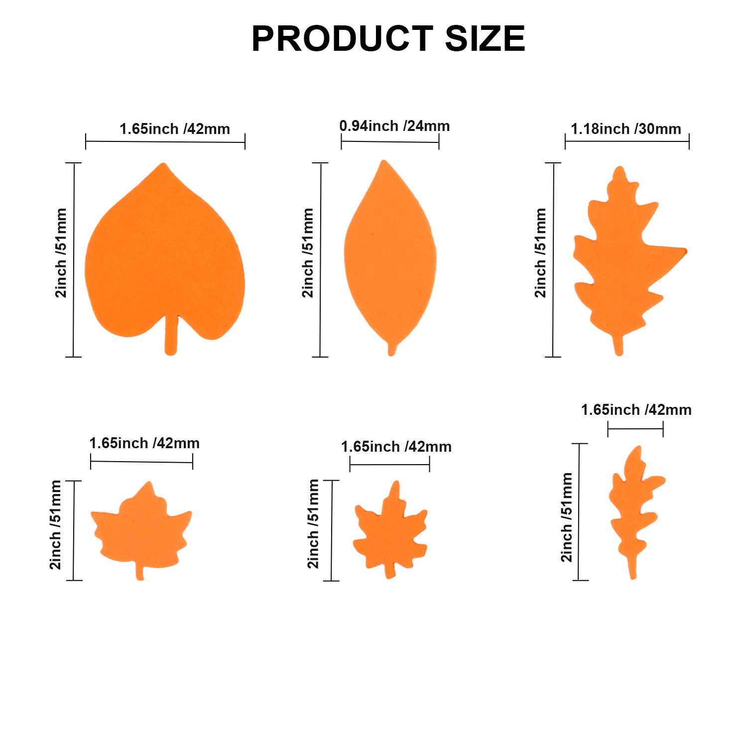 Konsait Bulk 540pcs Thanksgiving Foam Stickers - Fall Leaf, Maple Leaf Adhesive Stickers for DIY Crafts, Scrapbooking, Autumn Party Decorations | Perfect for Thanksgiving Decor, School Projects & Seasonal Home Decor