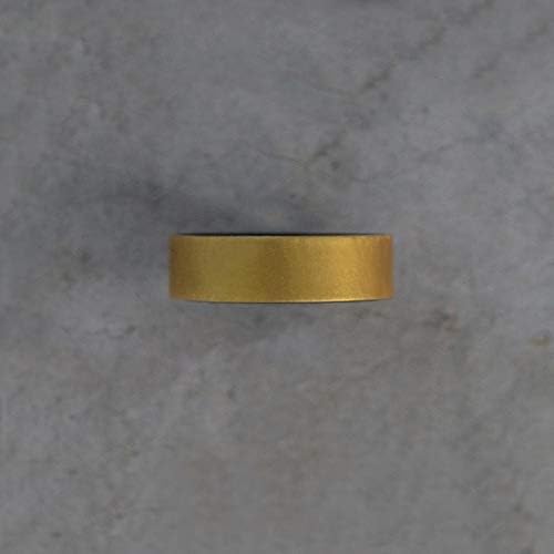 QALO Women's Metallic Blank Strata Silicone Wedding Ring - Comfort Fit, Breathable & Durable Engagement Band for Active Lifestyles, Gym, Swimming & Outdoor Adventures