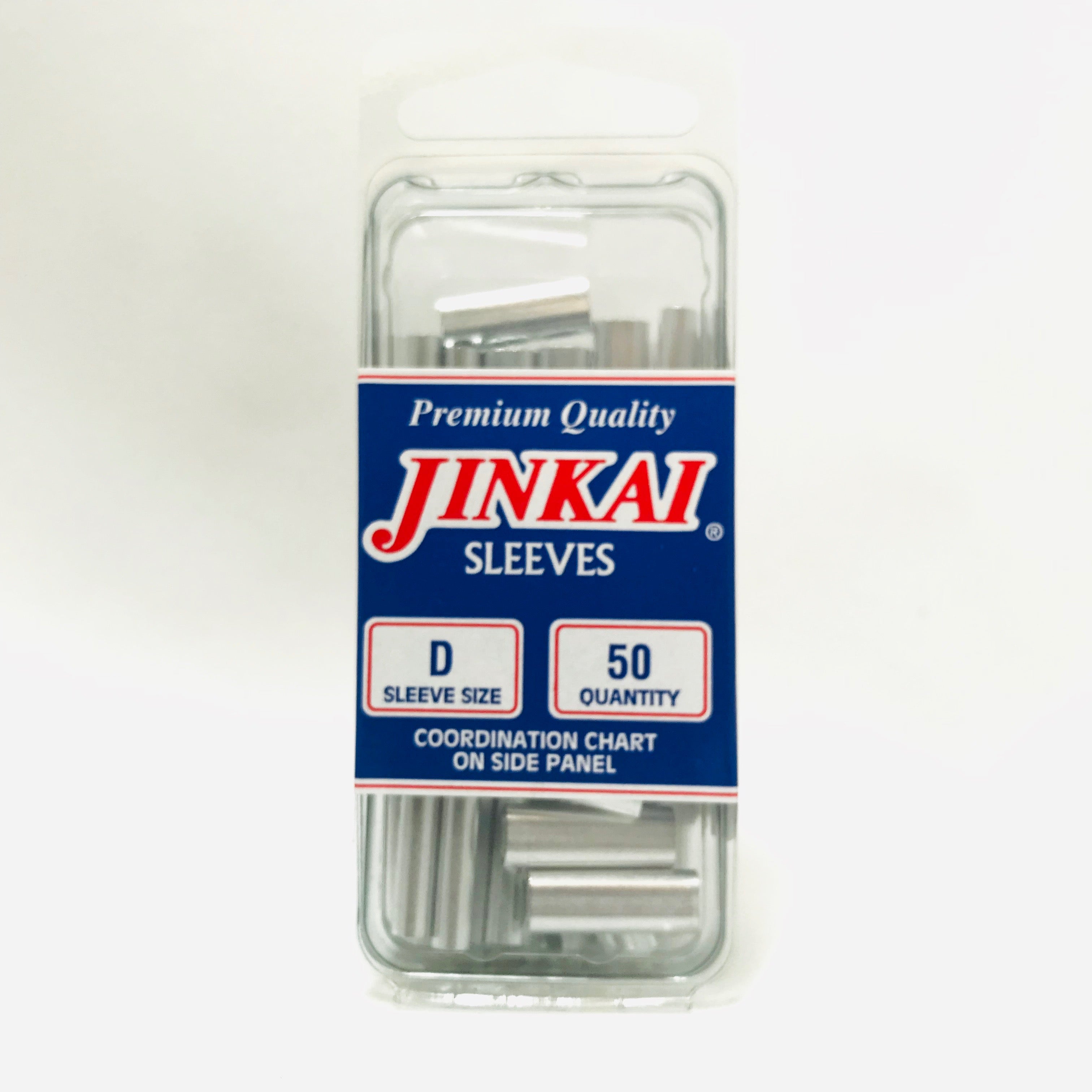 Jinkai Crimp Sleeves 50 Pack - High Quality Electrical Connectors for Wiring & DIY Projects - Perfect for Automotive, Marine, and Home Electrical Repairs