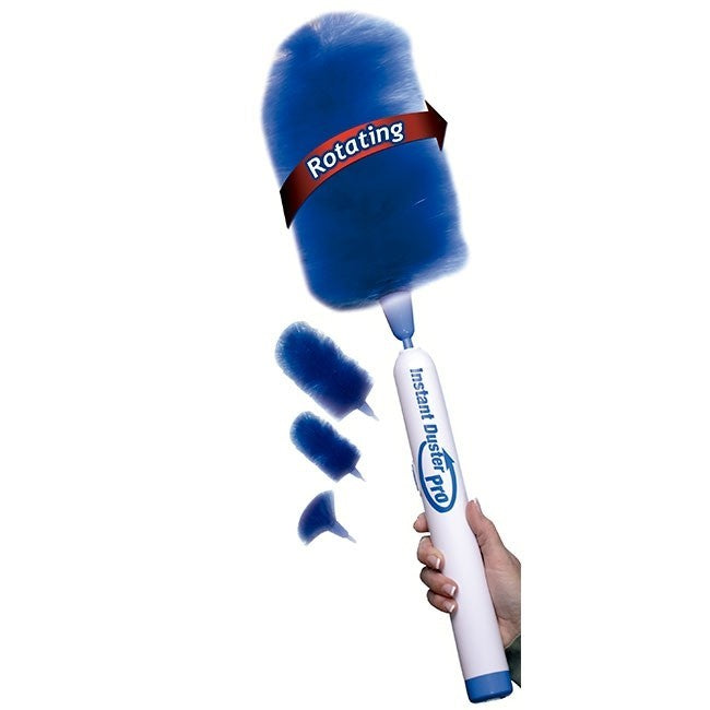 Instant Duster Pro - Electric Air Duster for Dusting Computers, Keyboards, Electronics - Rechargeable & Portable for Home, Office, Gaming Setup Cleaning