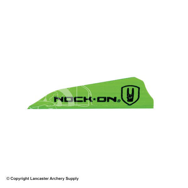 AAE Max Hunter Vanes with Nock On Logo - High-Performance Archery Vanes for Hunting & Target Shooting
