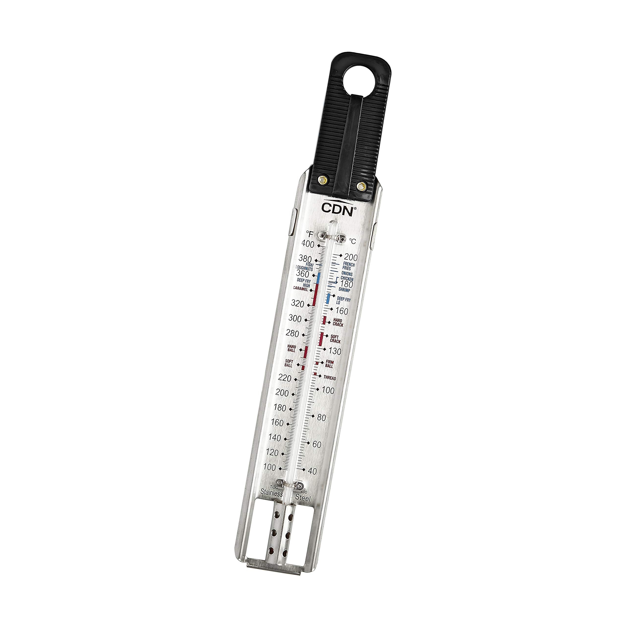 Digital Candy & Deep Fry Thermometer with Clip - Accurate Cooking & Baking Tool for Chocolate, Oil, Candy Making - Perfect for Home Kitchens & Professional Use