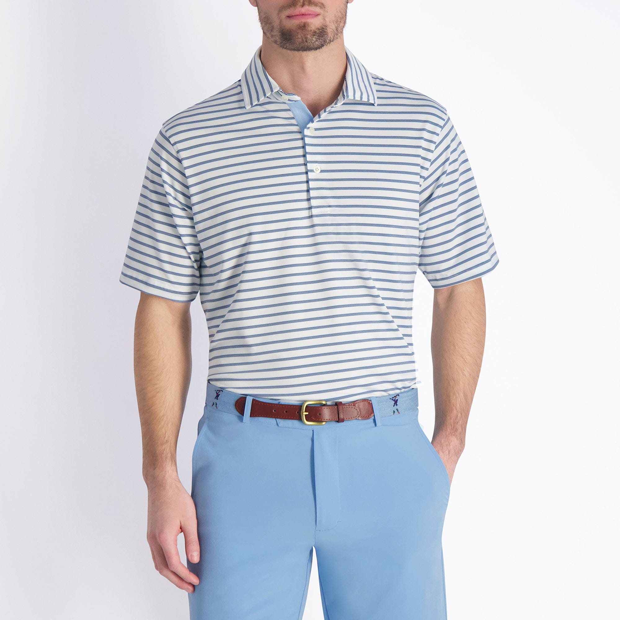 Daniel Striped Shirt for Men - Trendy Casual Button-Up Shirt with Striped Pattern - Perfect for Office, Date Night & Weekend Outfits