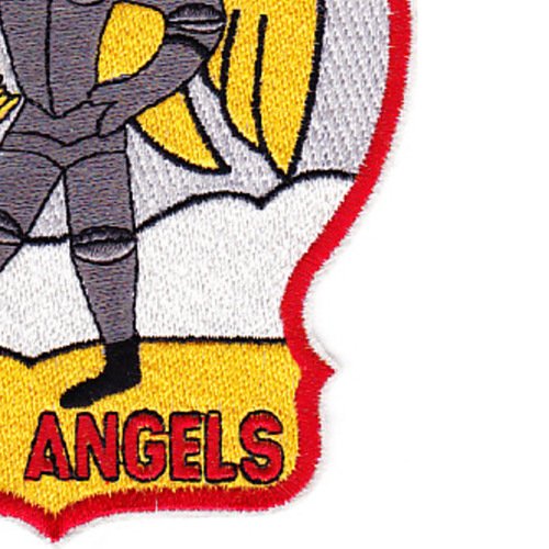 VF-53 Iron Angels Military Patch - Embroidered Morale Patch for US Navy Fighter Squadron - Perfect for Jackets, Hats & Backpacks