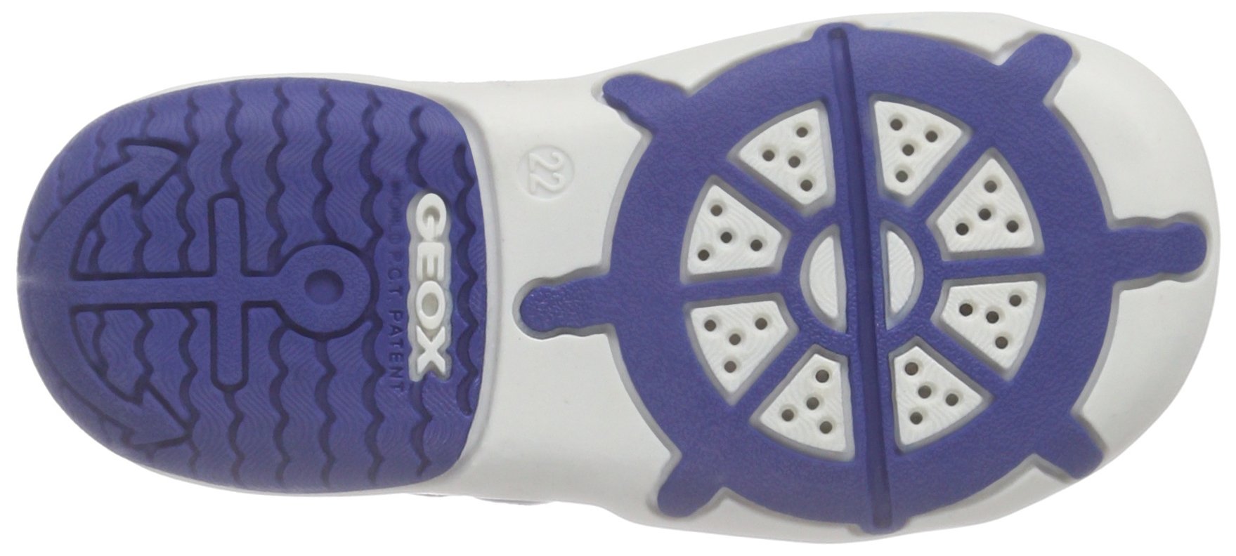 Geox Boys' B Tutim Velcro Sneakers - Lightweight & Comfortable Kids Shoes for School, Play & Everyday Wear