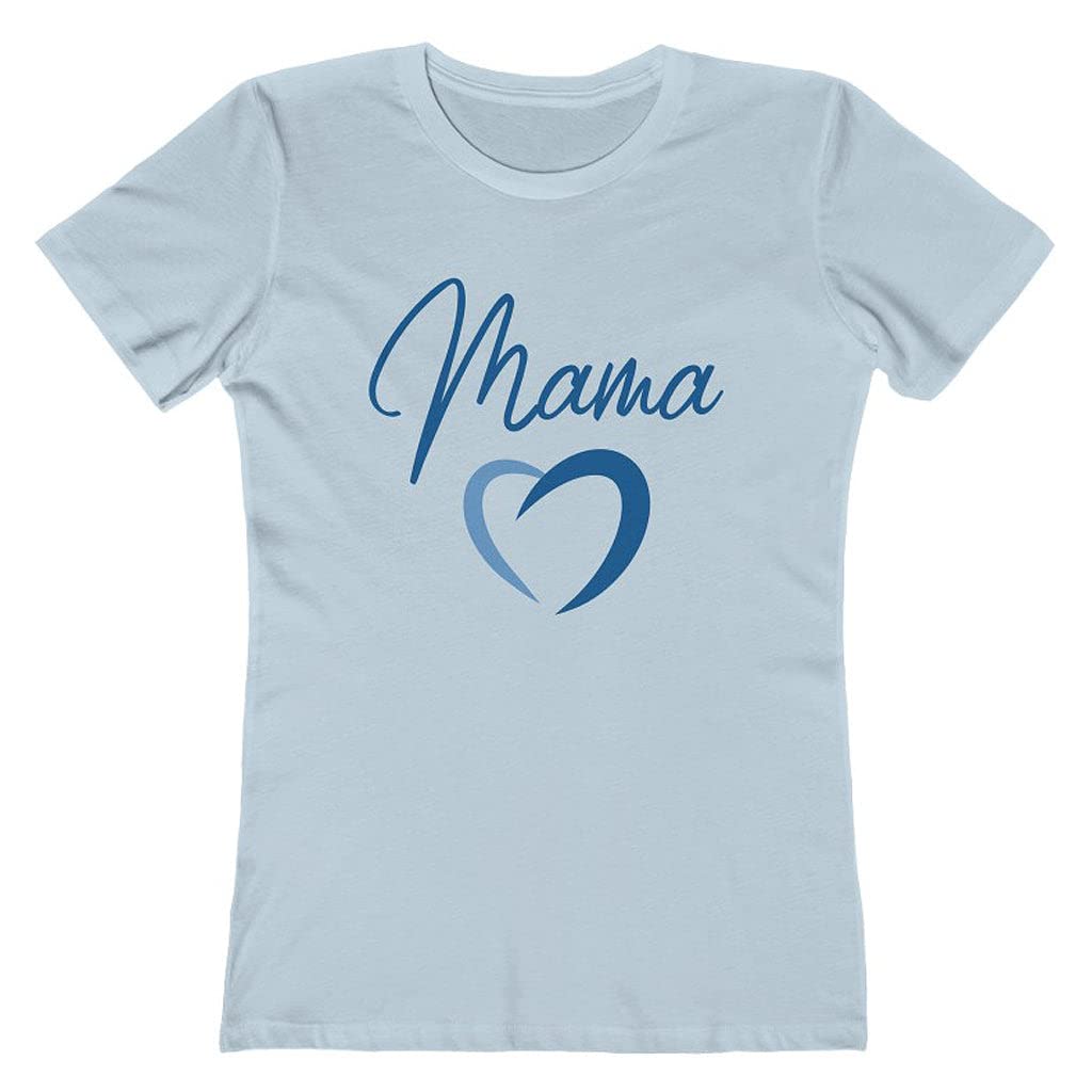 Best Mama Shirt for Women - Cute Mother's Day Gift Idea for Boy Moms - Comfortable & Stylish Mom T-Shirt - Perfect for Mother's Day Celebrations, Family Photos & Casual Outings