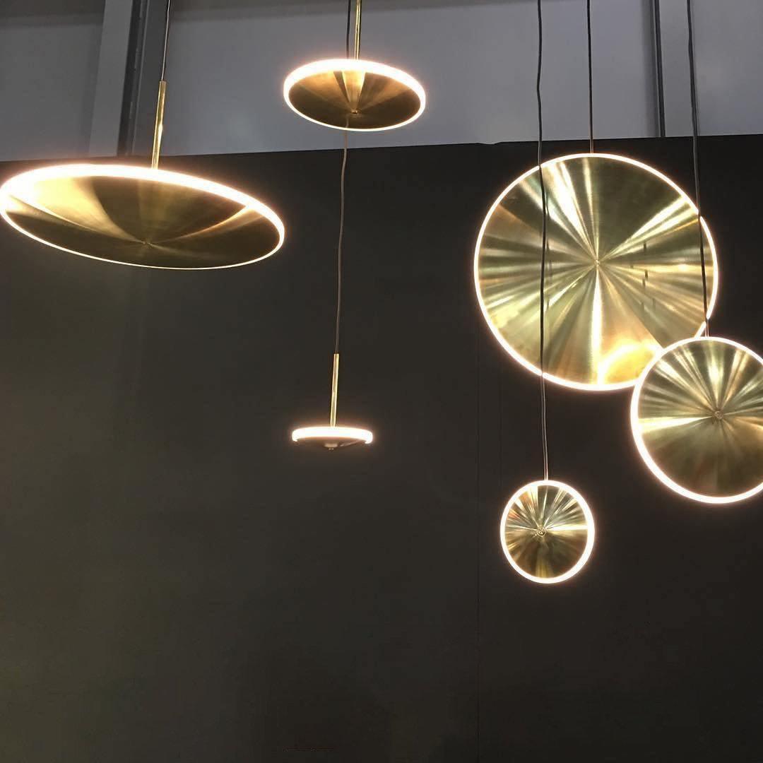 Chrona Modern Glass Dish Pendant Light - Stylish Hanging Fixture for Kitchen Island, Dining Room & Bedroom Lighting