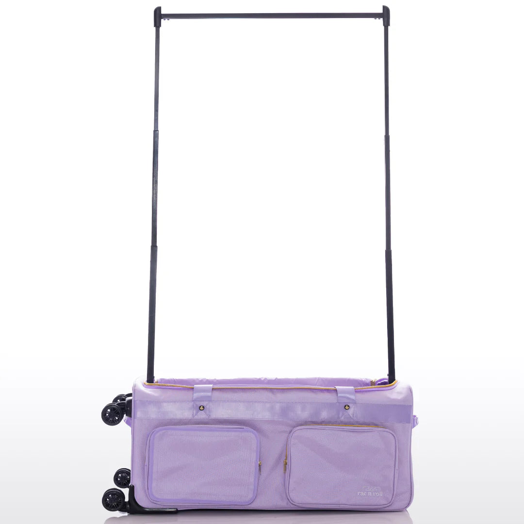 Rac n Roll Medium Lavender Scented Laundry Bag with Built-in Storage - Perfect for Travel, Gym & Organizing Clothes