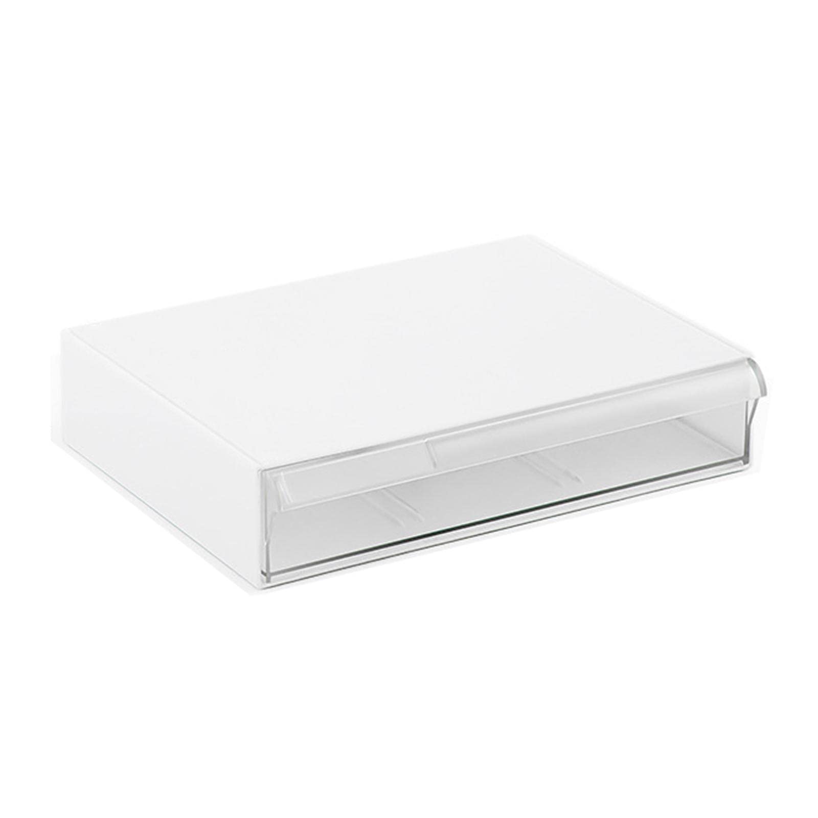 MagiDeal Under Desk Drawer Organizer - Clear Storage Tray for Pencils, Scissors, Compasses & Office Supplies | Perfect for Home, School & Office Workspace Organization