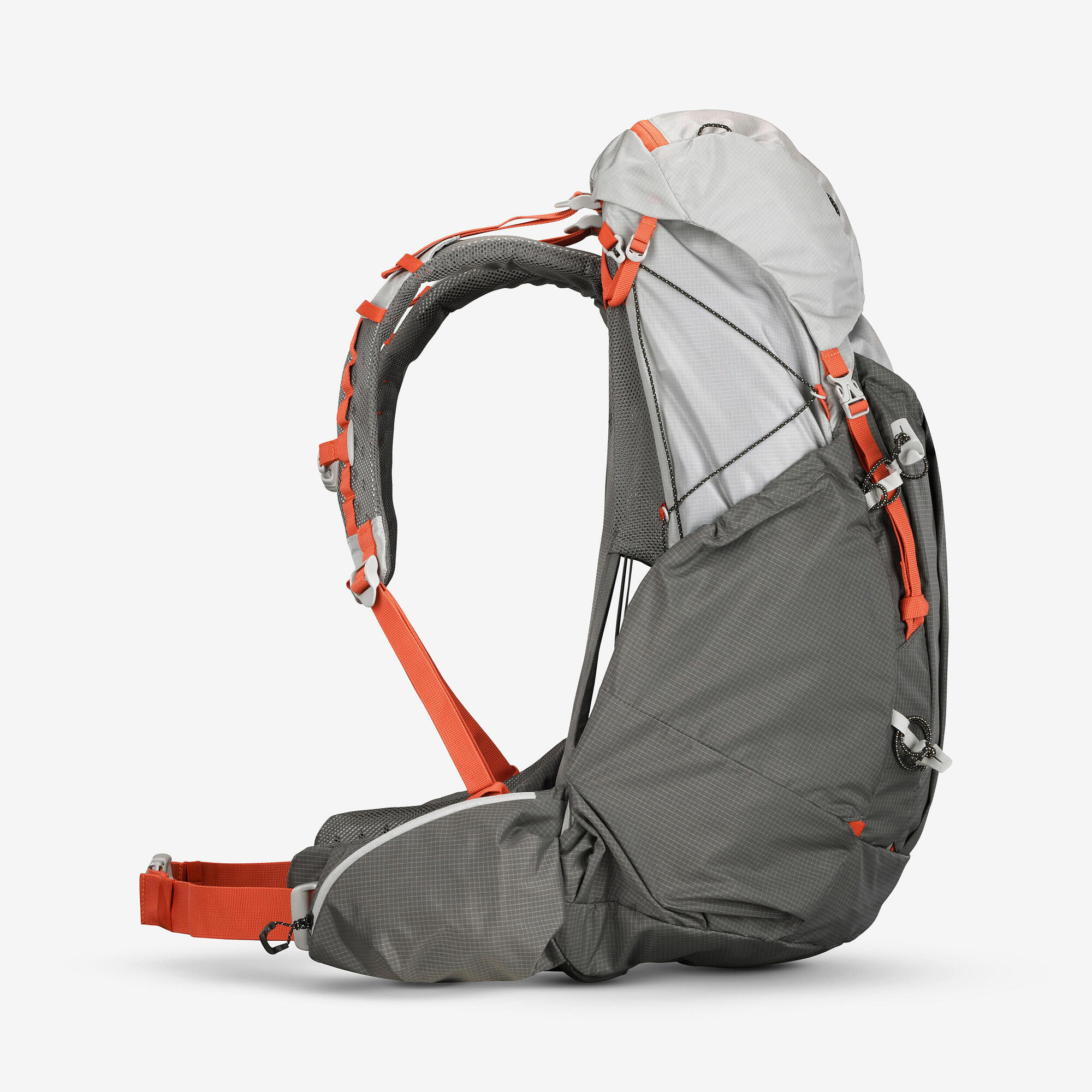 Forclaz Women's Ultralight Backpacking Backpack 45+10L MT900 UL - Lightweight Hiking Pack for Women, Perfect for Long-Distance Trekking & Outdoor Adventures