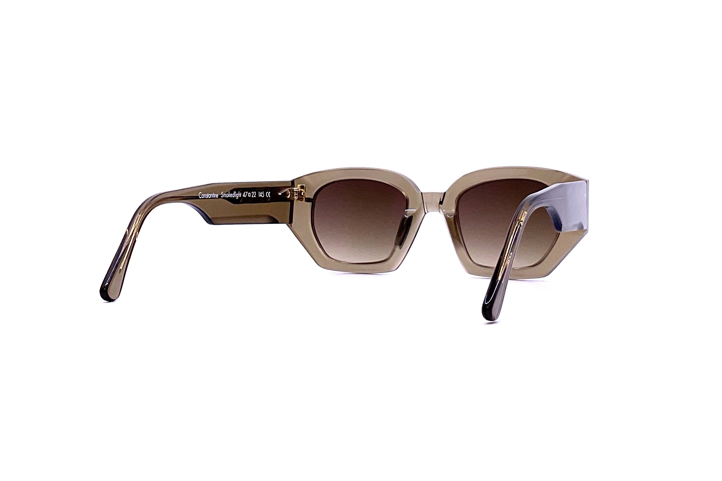 Ahlem Constantine Smoked Light Sunglasses - Polarized UV Protection for Men & Women - Perfect for Driving, Beach & Outdoor Activities
