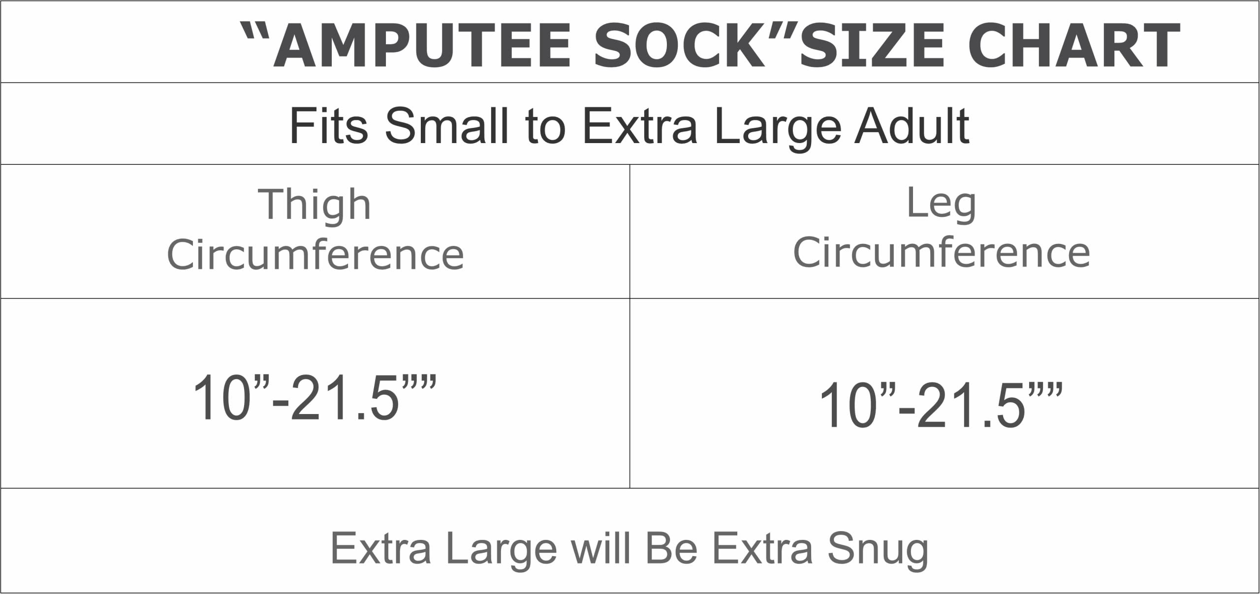 Tuna V1 Amputee Socks - Comfortable Prosthetic Liners for Below-Knee Amputees | Ideal for Daily Wear, Sports & Active Lifestyles