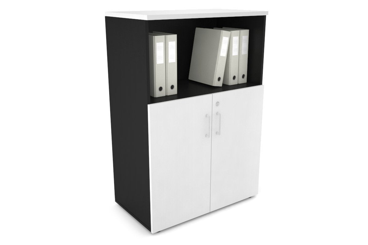 Medium Uniform Storage Cabinet with Small Doors [800W x 1170H x 450D] - Perfect for Office, School, and Home Organization