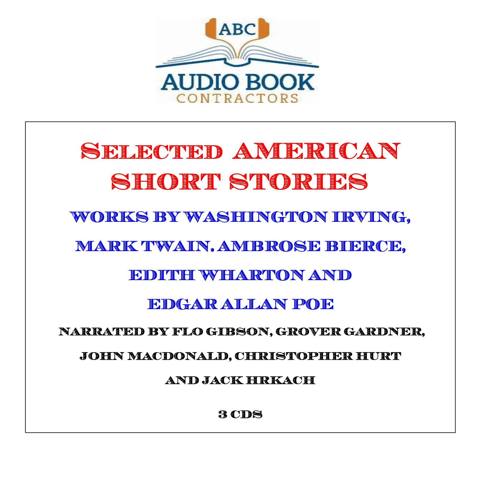 Selected American Short Stories - Classic Books on CD Collection | Perfect for Home, Car & Travel Listening | Great Gift for Book Lovers