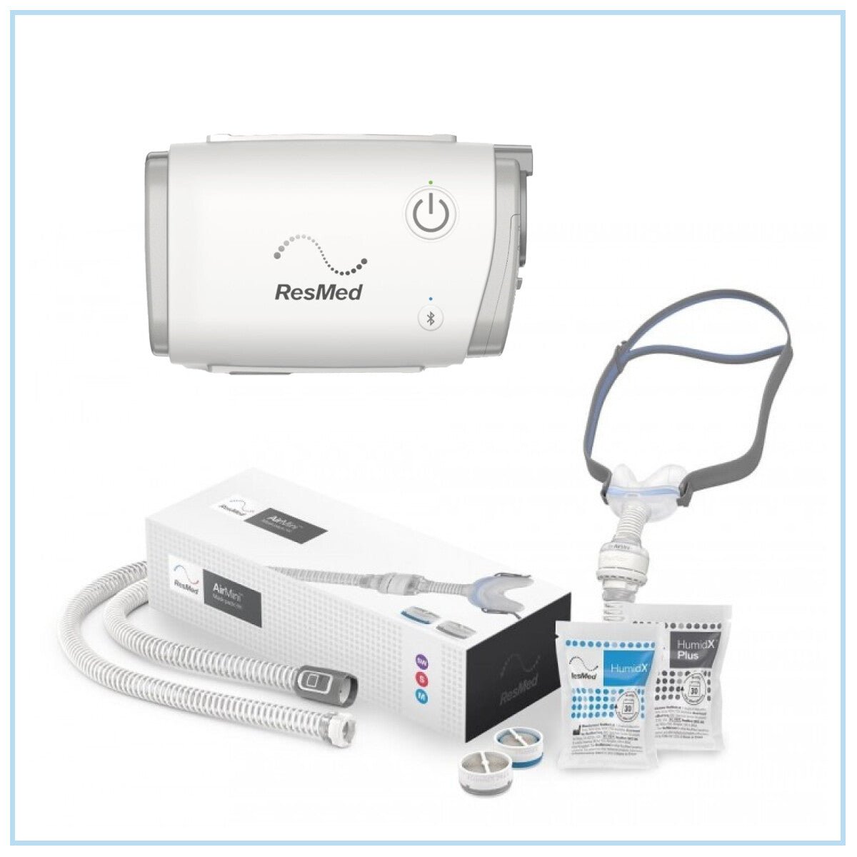 Portable Automatic Breathing Support Device - Compact & Hands-Free Oxygen Assistance for Travel, Sleep & Emergency Use - Ideal for COPD, Asthma & Sleep Apnea Relief