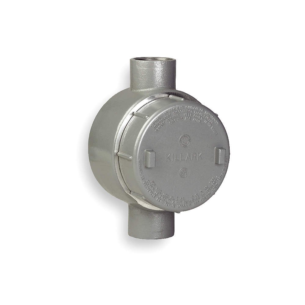 3/4 Inch Iron Conduit Outlet Body Type C - Durable Electrical Conduit Fitting for Home & Industrial Wiring