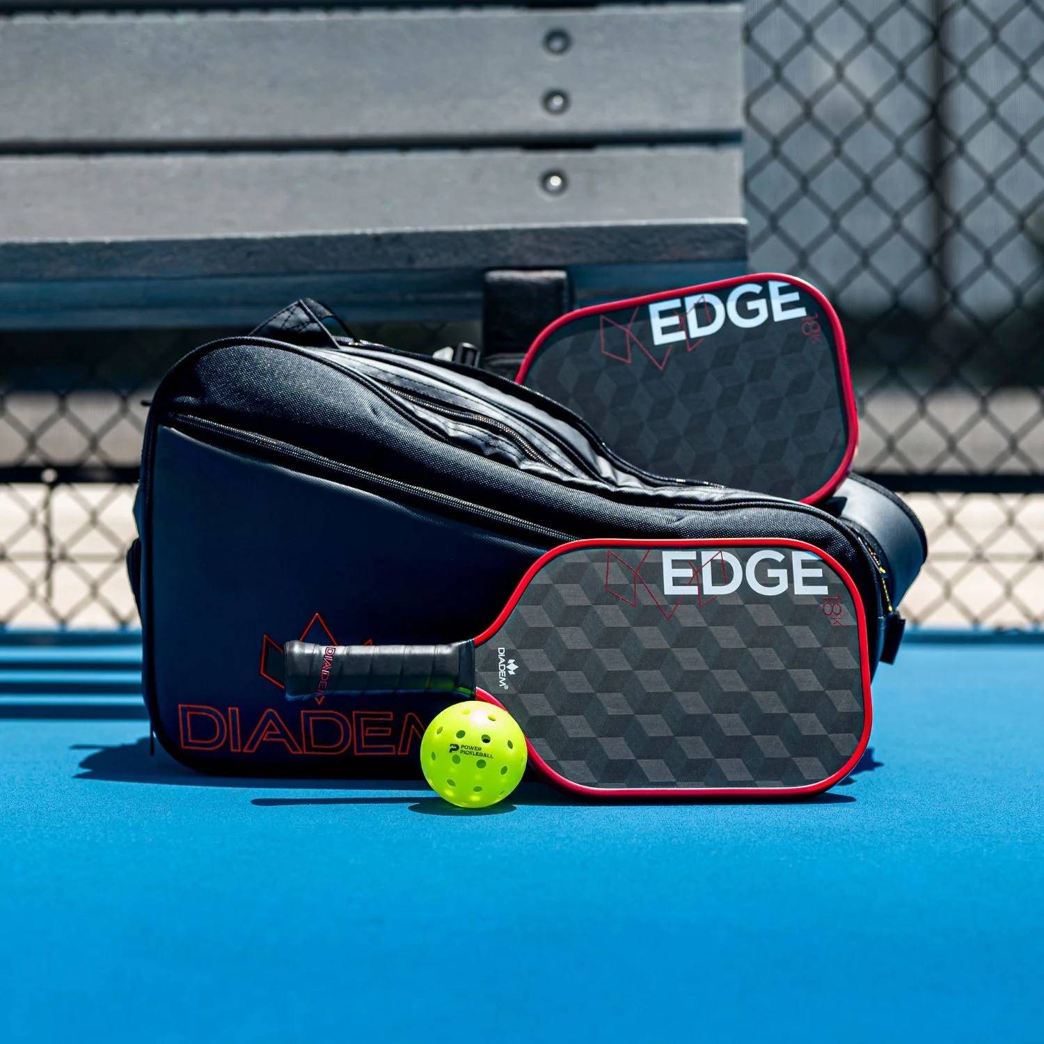 Diadem Edge 18K Gold Tennis Racket Demo Rental - Premium Performance for Competitive Players & Training Sessions