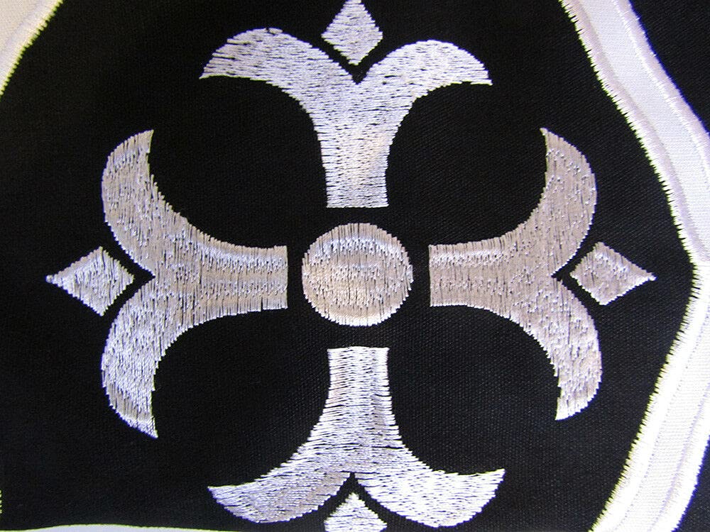3x5 Embroidered Molon Labe Cotton Flag - Heavy Duty 3'x5' Thick Fabric for Outdoor & Indoor Use - Patriotic Decor, Backyard, Camping, Events (A-1-64)