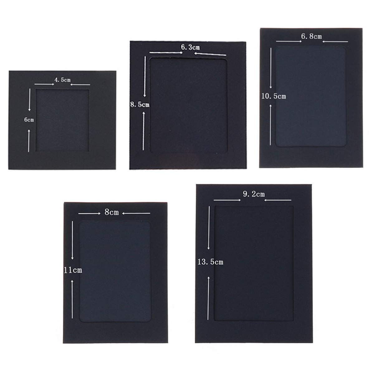 10pcs Kraft Paper Photo Frames with Wooden Clips & Jute Twine - DIY 2x3 Inch Picture Frame Mat Cardboard for Wall Decor - Perfect for Wedding, Birthday Party, Baby Shower & Home Craft Projects
