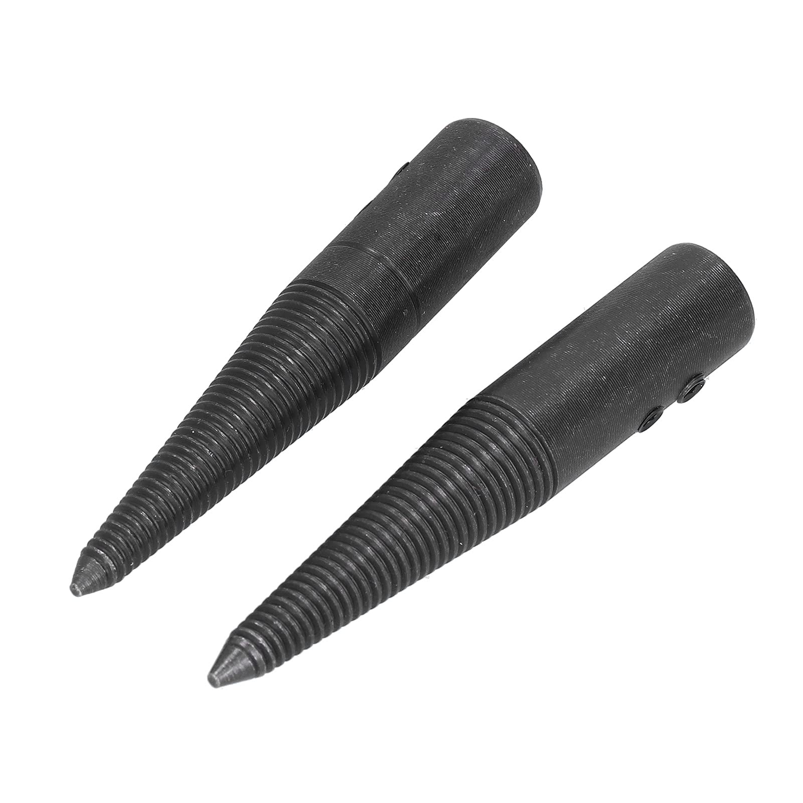6PCs Tapered Spindle Adapter Set - Steel Threaded Spindles for Bench Buffer & Grinder (3