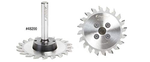 Amana Tool 48200 Carbide Tipped Plastic Trim Saw Blade with Arbor CNC System - 4
