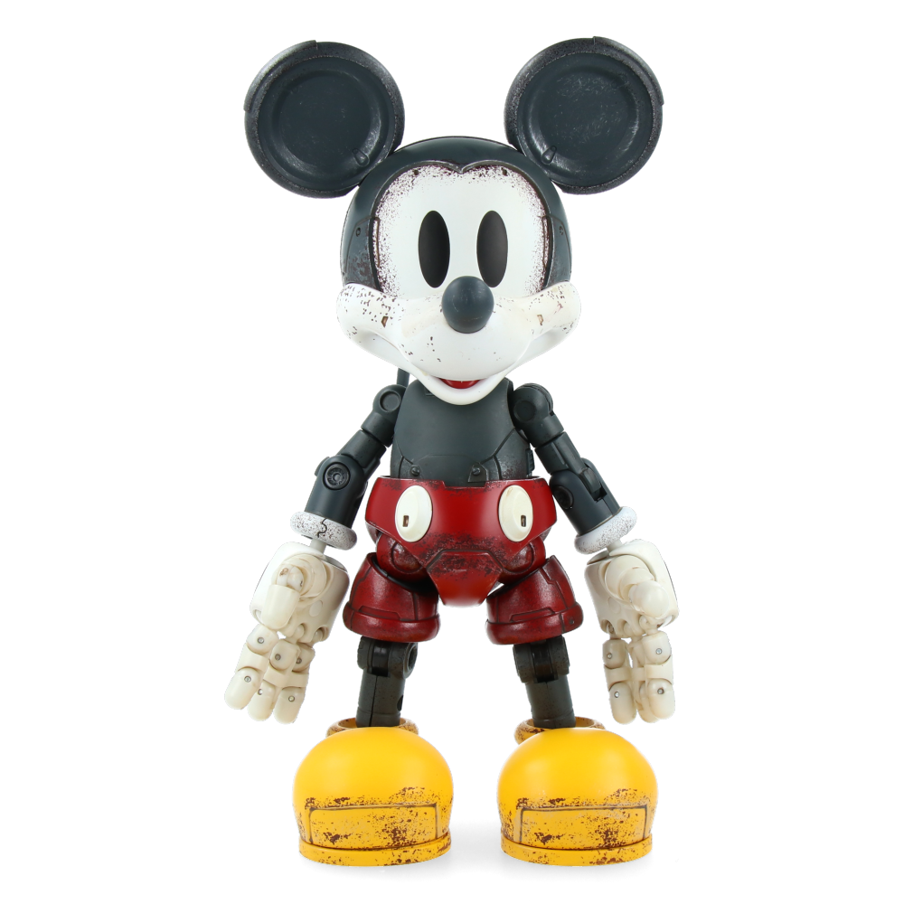 Heat Bubby Figure Mecha Mickey Mouse OB Version - Collectible Robot Anime Toy for Disney Fans, Perfect for Display, Gifts, and Cosplay
