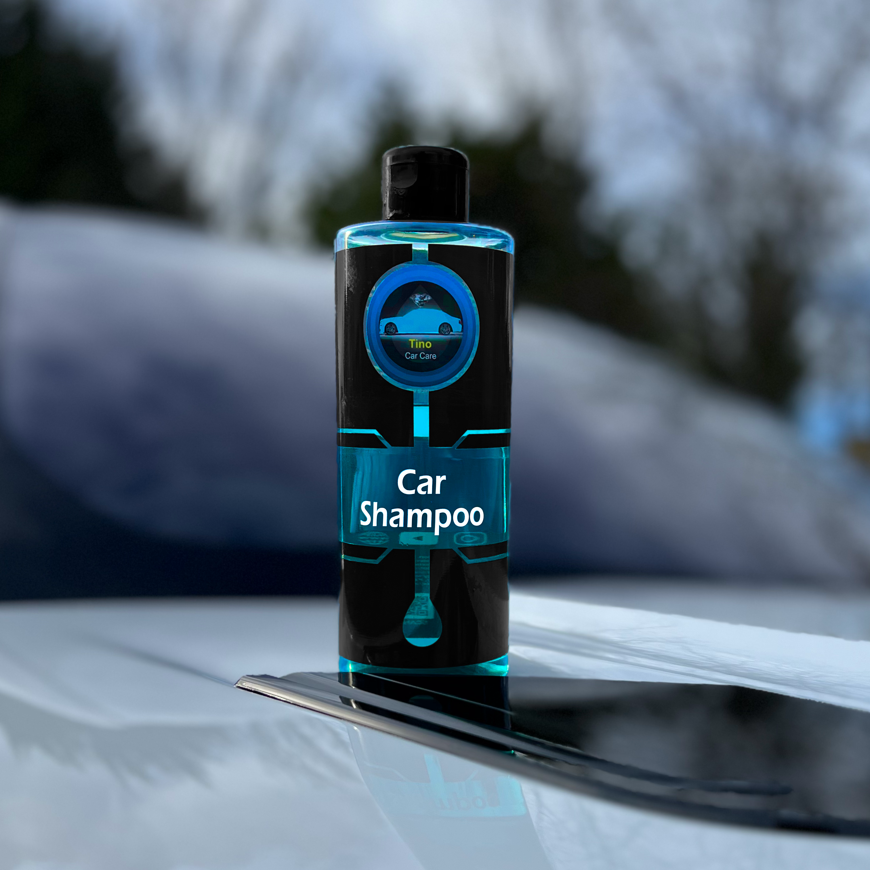 Tino Car Shampoo - Premium Car Wash Soap for Auto Detailing & Cleaning - Perfect for Sedans, SUVs & Trucks - Leaves Glossy Shine & Protects Paint