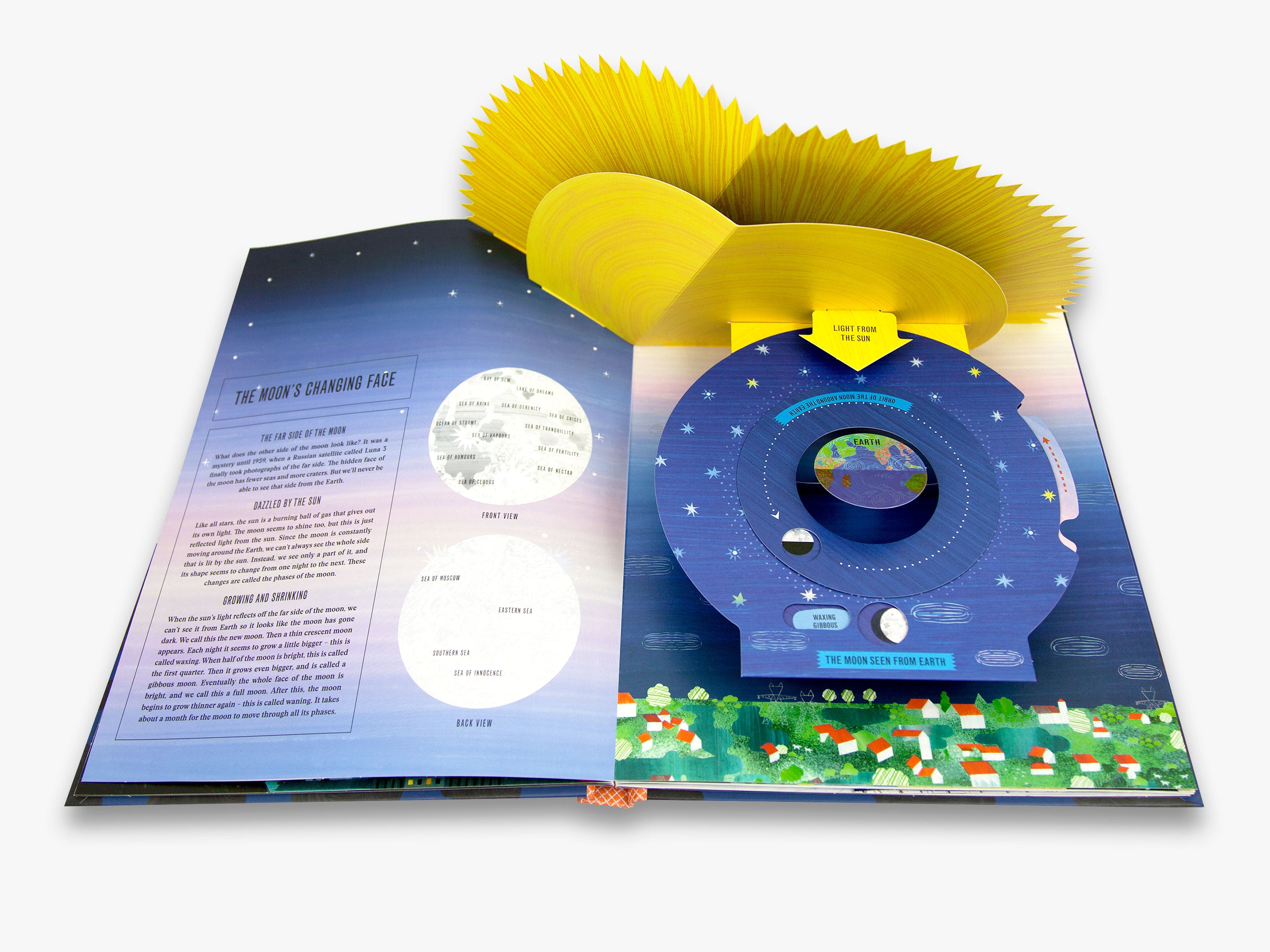 Pop Up Moon Book - Interactive 3D Pop-Up Storybook for Kids | Perfect for Bedtime Reading, Gifts & Classroom Learning