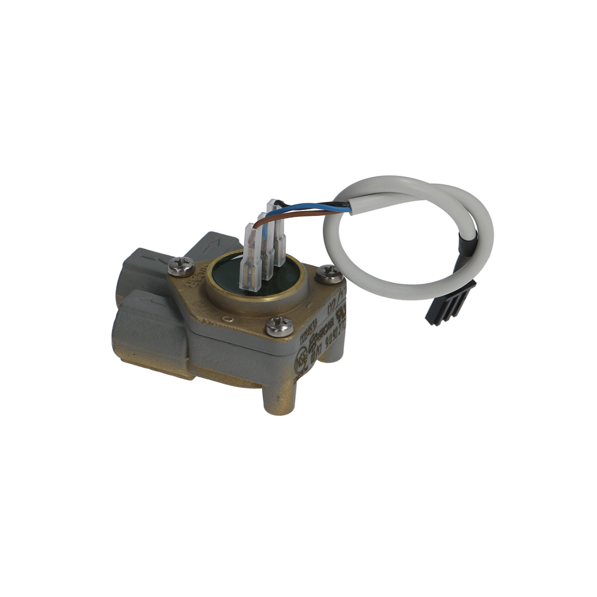 Faema 3 Connection Flowmeter with Wire Leads - Digital Water Flow Measurement for Coffee Machines, Industrial Use & Home Brewing
