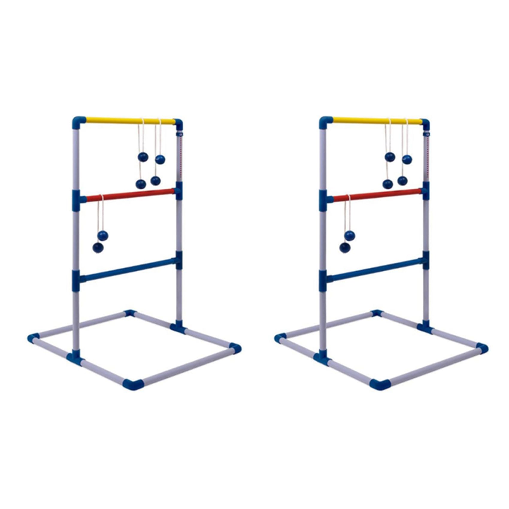 2X Ladder Ball Game Set - Outdoor Toss Game for Backyard, Beach & Tailgating - Fun Golf Ball Ladder Toss for Adults & Kids - Perfect for BBQ, Camping & Family Gatherings