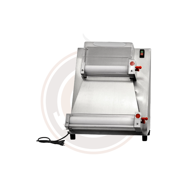 Omcan 16-Inch Pizza Dough Roller Machine with 0.5 HP Motor - Commercial Grade Pizza Dough Sheeter for Restaurants, Pizzerias & Home Baking (Model 39638)