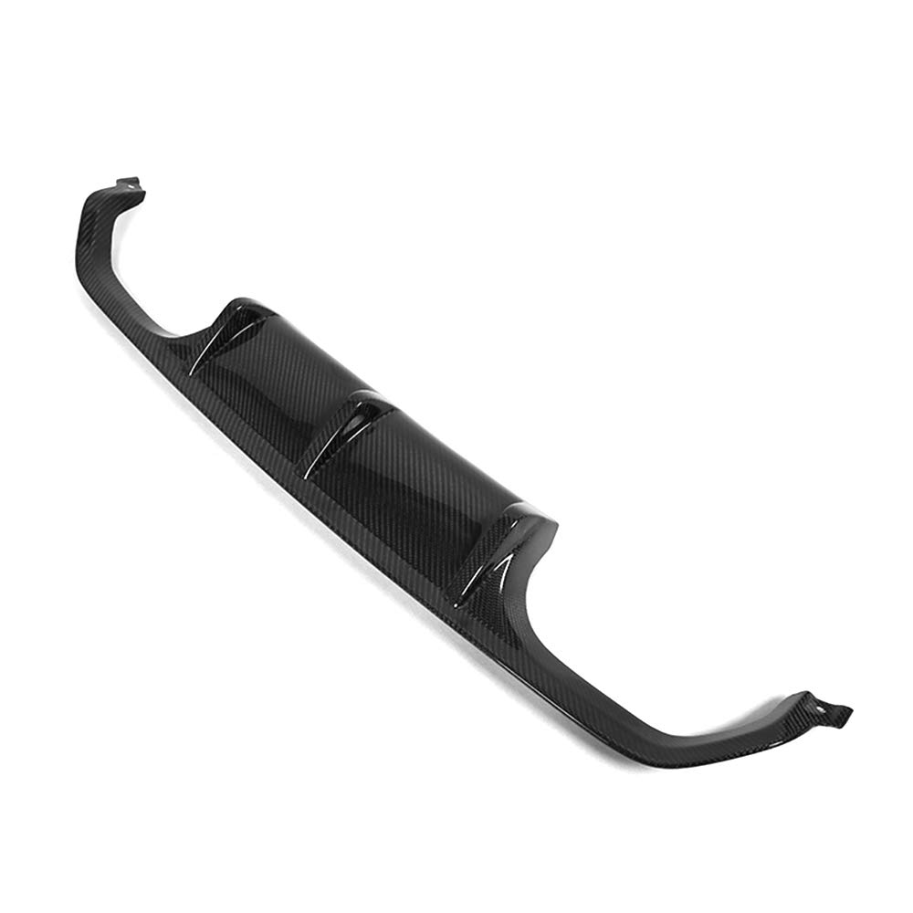 IKON MOTORSPORTS P Style Carbon Fiber Rear Diffuser for 2015-2020 BMW M4 Coupe F82 - Under Chin Lip Spoiler for Enhanced Aerodynamics & Sporty Styling | Perfect for Track Days & Car Shows