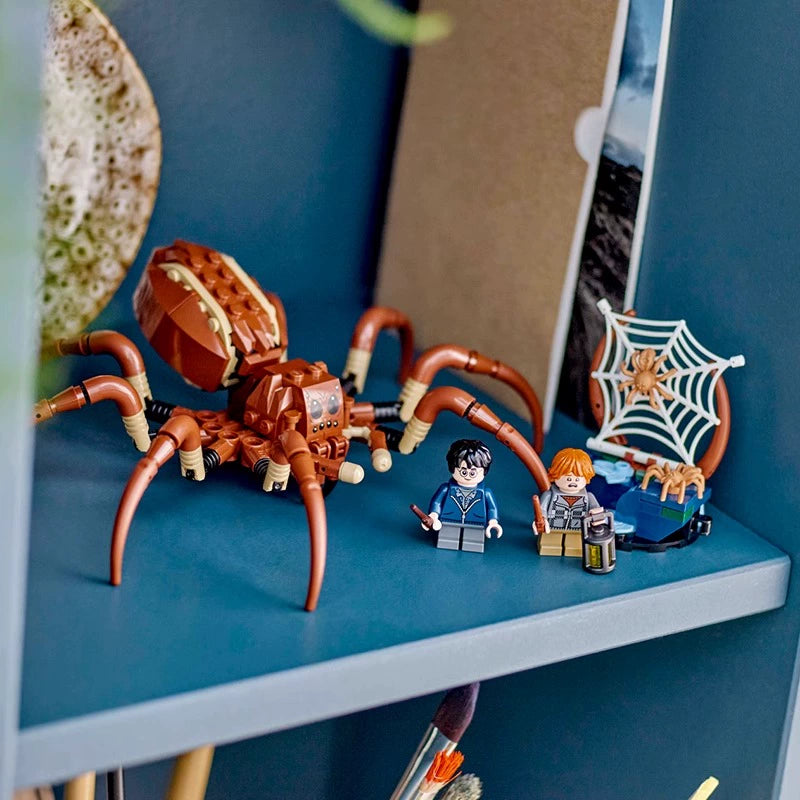 195-Piece Aragog in the Forbidden Forest LEGO Set – Harry Potter Collectible Building Toy for Kids & Adults – Perfect for Display, Gifts, and Role-Playing Scenes