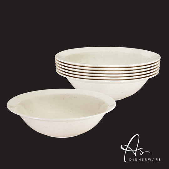 8-Piece Soup Bowl Set - Durable Porcelain Bowls for Soup, Cereal & Dessert (6PC/PKT, 24PKT/CTN) - Perfect for Restaurants, Catering & Home Dining