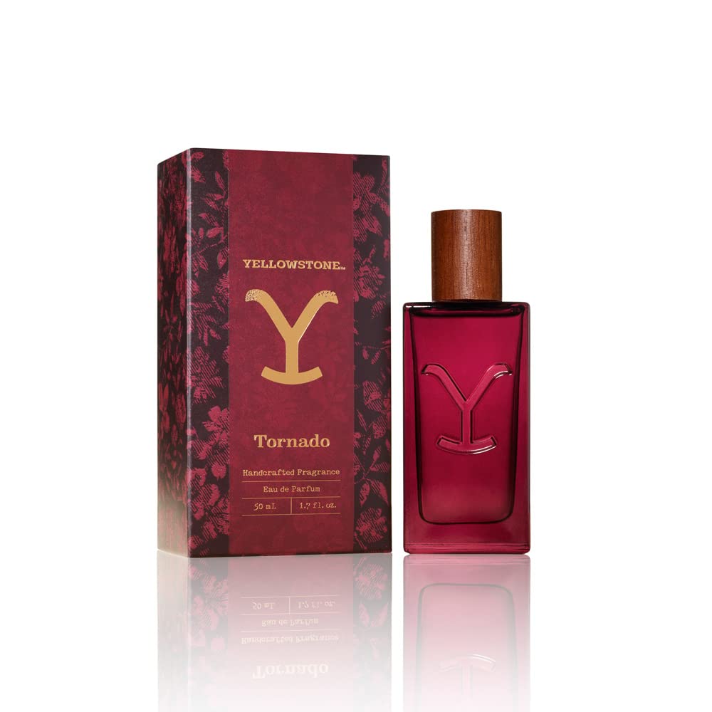 Tru Fragrance Beauty Yellowstone Ride Men's Cologne & Tornado Women's Perfume Set - His & Her Gift Bundle for Couples, Romantic Date Night & Anniversary Gifts
