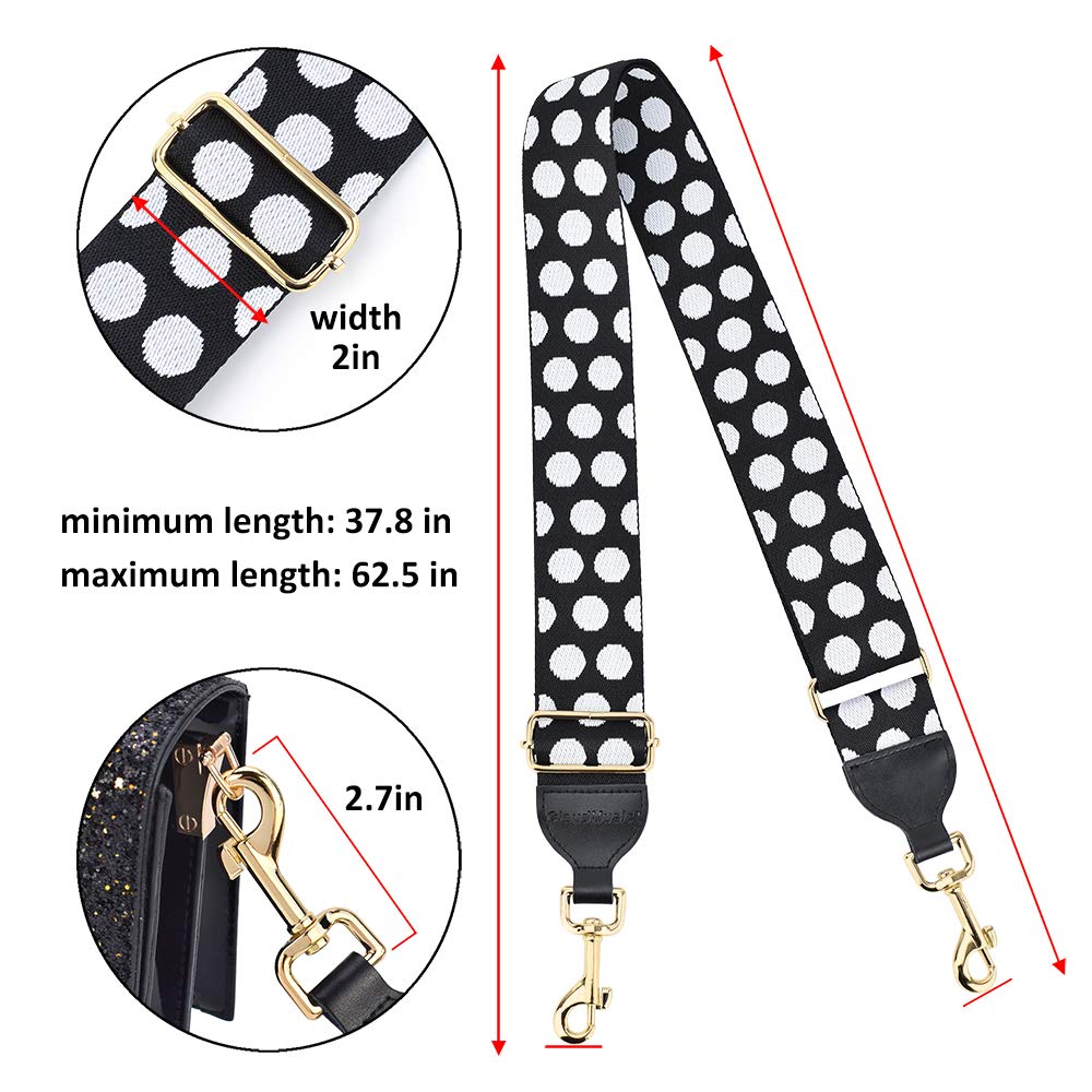 CLOUDMUSIC Replacement Handbag Strap - Adjustable Shoulder & Crossbody Purse Strap for Women & Girls | Perfect for Everyday Use, Travel & Fashion Accessories
