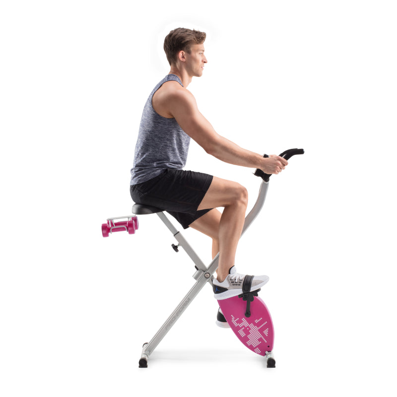 ProForm X Bike Elite Exercise Bike - Pink (PFEX78918P) | Indoor Cycling Bike for Home Gym, Cardio Workout & Weight Loss