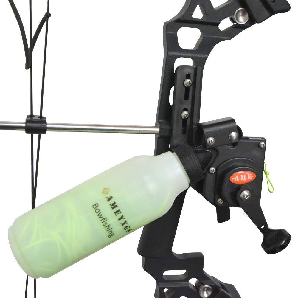**Bowfishing Reel Spincast Reel with 40m Fishing Line & Arrows Kit – Compatible with Compound & Recurve Bows – Ideal for Bowfishing, Hunting, and Outdoor Water Sports**
