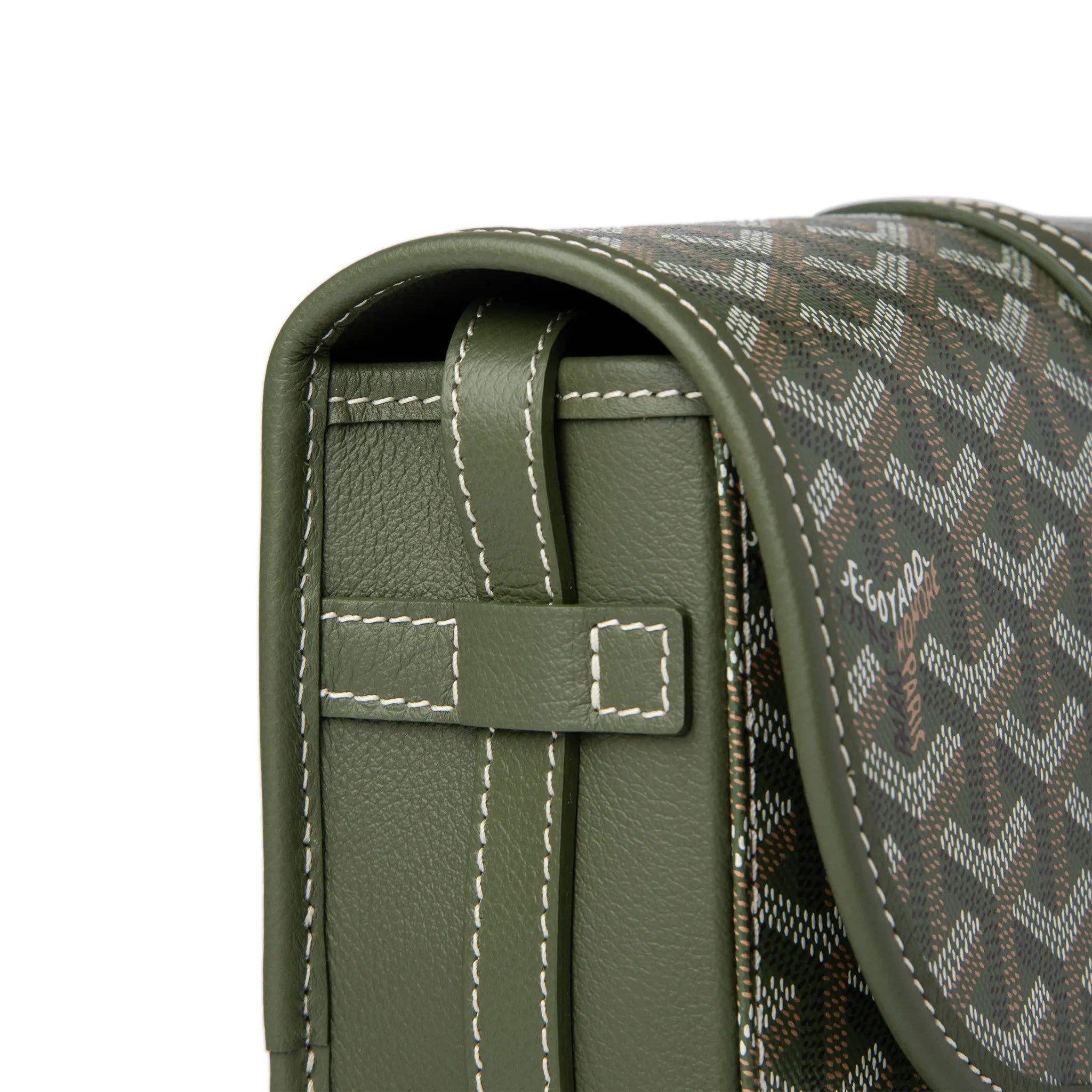Goyard Goyardine Belvedere II Khaki PM Messenger Bag - Luxury Crossbody Shoulder Bag for Women & Men - Perfect for Travel, Work & Everyday Use