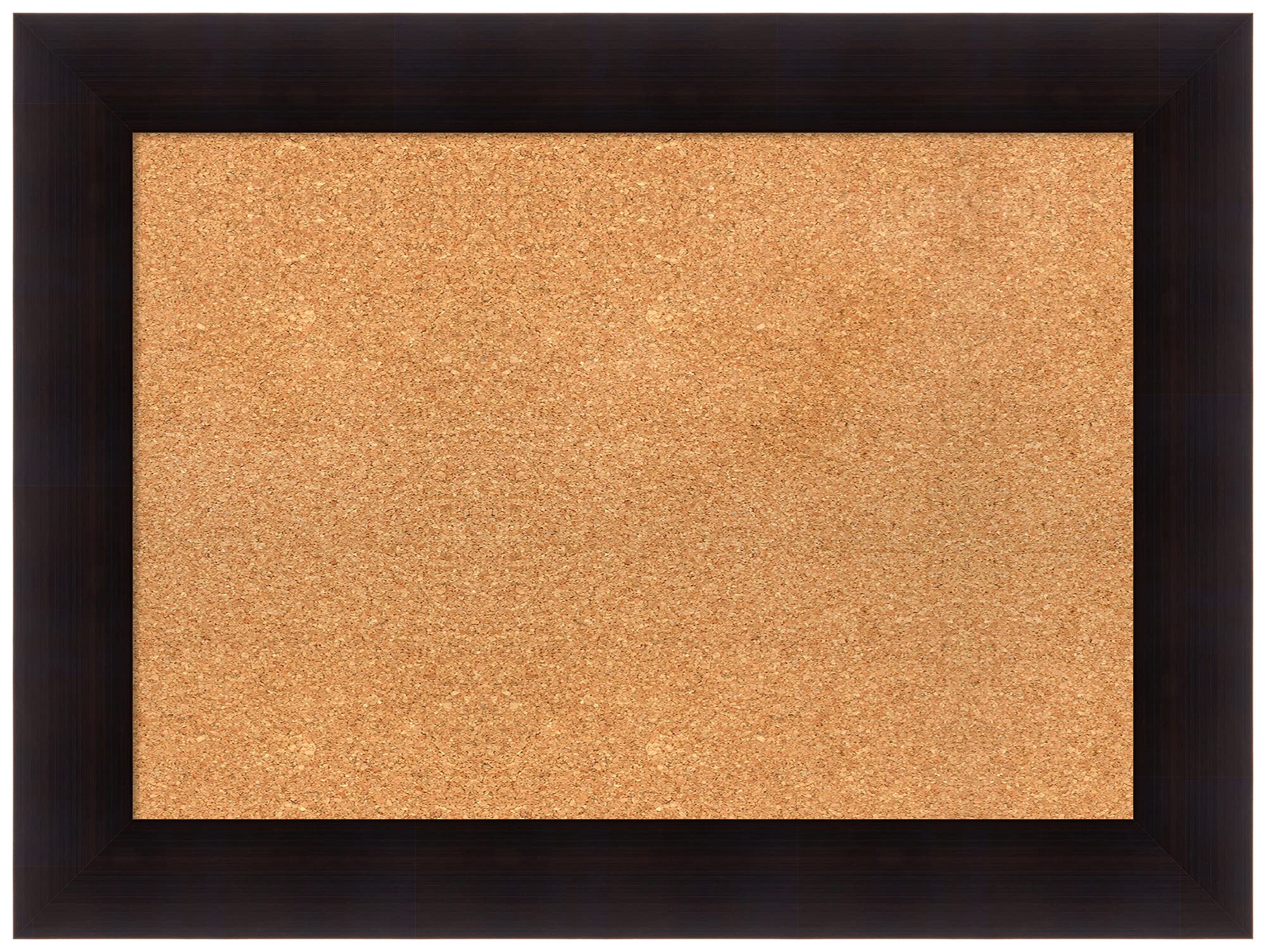 Custom Cork Bulletin Board 32x24 Inches - Natural Cork Pin Board with Espresso Wood Frame - Home Office, Dorm, Classroom Organization & Decoration - Various Sizes Available