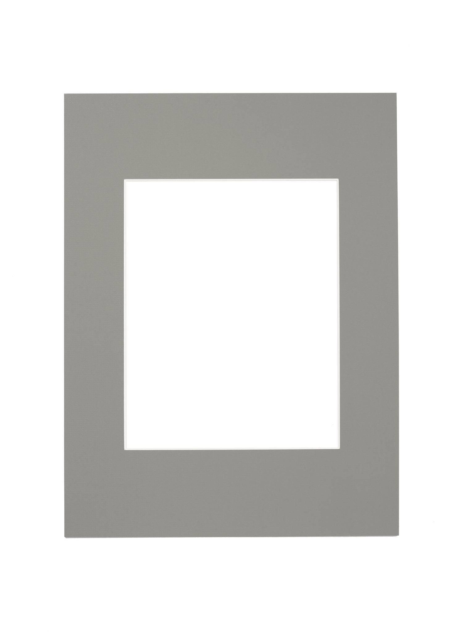 Premium Grey Picture Mat - Acid-Free Archival Quality for Framing Photos & Artwork - Perfect for Home Decor, Gallery Displays & Gift Presentations