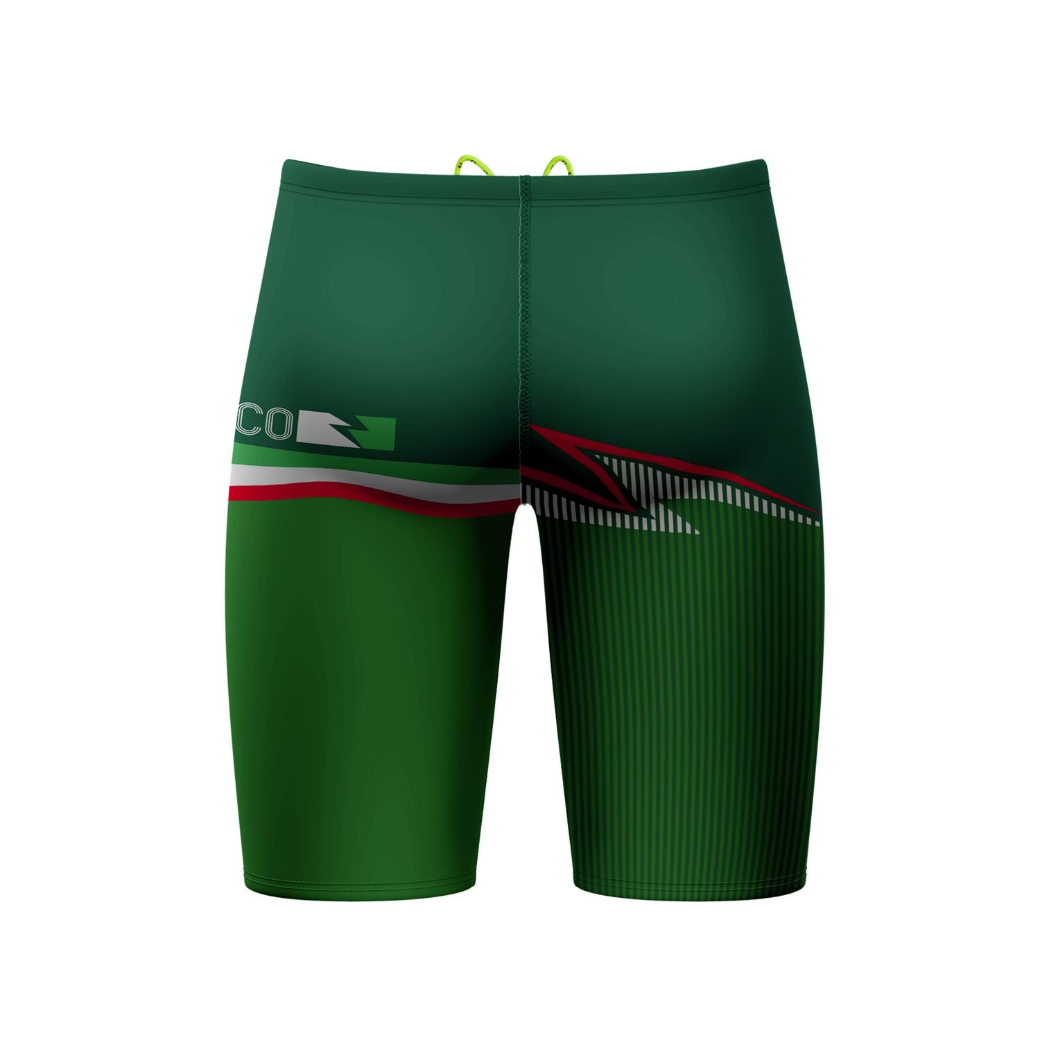 Mexico Flag Bikini Swimsuit - Sexy Two-Piece Bathing Suit for Women - Perfect for Beach, Pool, and Summer Vacations