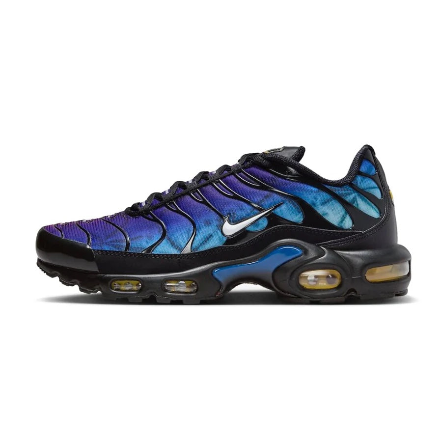 Nike Air Max Plus 25th Anniversary Sneakers - Black, Varsity Red & White Colorway | Men's Running Shoes for Gym, Workout & Casual Wear