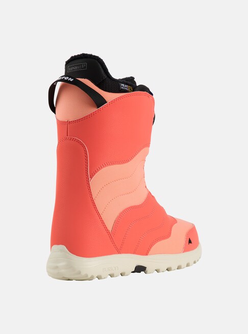 Burton Women's Mint Boa Snowboard Boots 2025 - Waterproof Winter Snowboarding Shoes with Adjustable Fit for All-Mountain Riding & Freestyle Performance | Perfect for Powder Days, Park Sessions & Backcountry Adventures