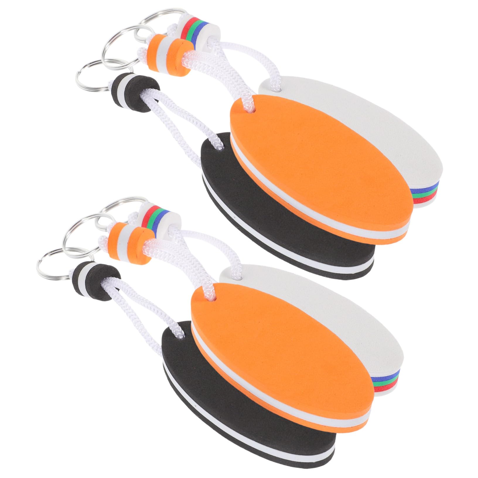 BRIGHTFUFU Eva Floating Keychains Mini Surfboard Pendant - Decorative Keychains for Beach and Water Activities