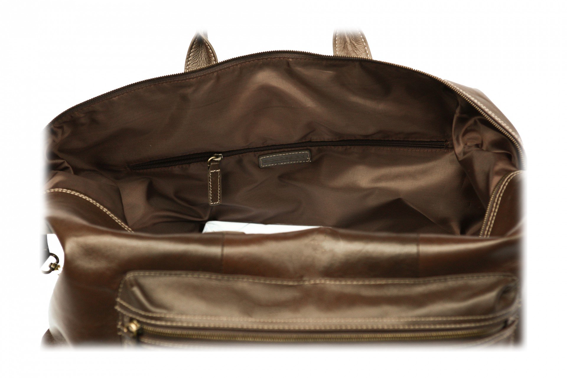 Premium Genuine Leather Travel Bag for Men & Women - Large Weekender Overnight Holdall with Spacious Compartments | Perfect Carry-On Luggage for Business Trips, Gym, Weekend Getaways & Airplane Cabin Use (Tan)