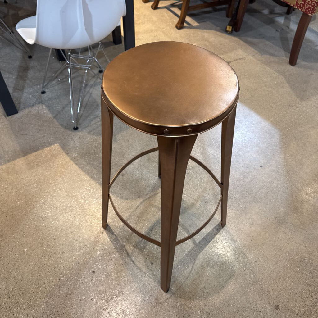 Ulrich Copper Counter Height Bar Stool - 30