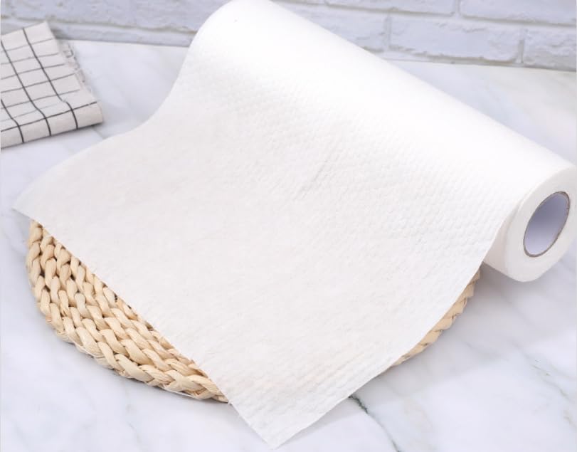 10-Pack Pure White Disposable Non-Woven Foot Towels - Absorbent Bath & Spa Towels for Pedicure, Hotel & Home Use - Soft Lazy Towels for Foot Care & Relaxation