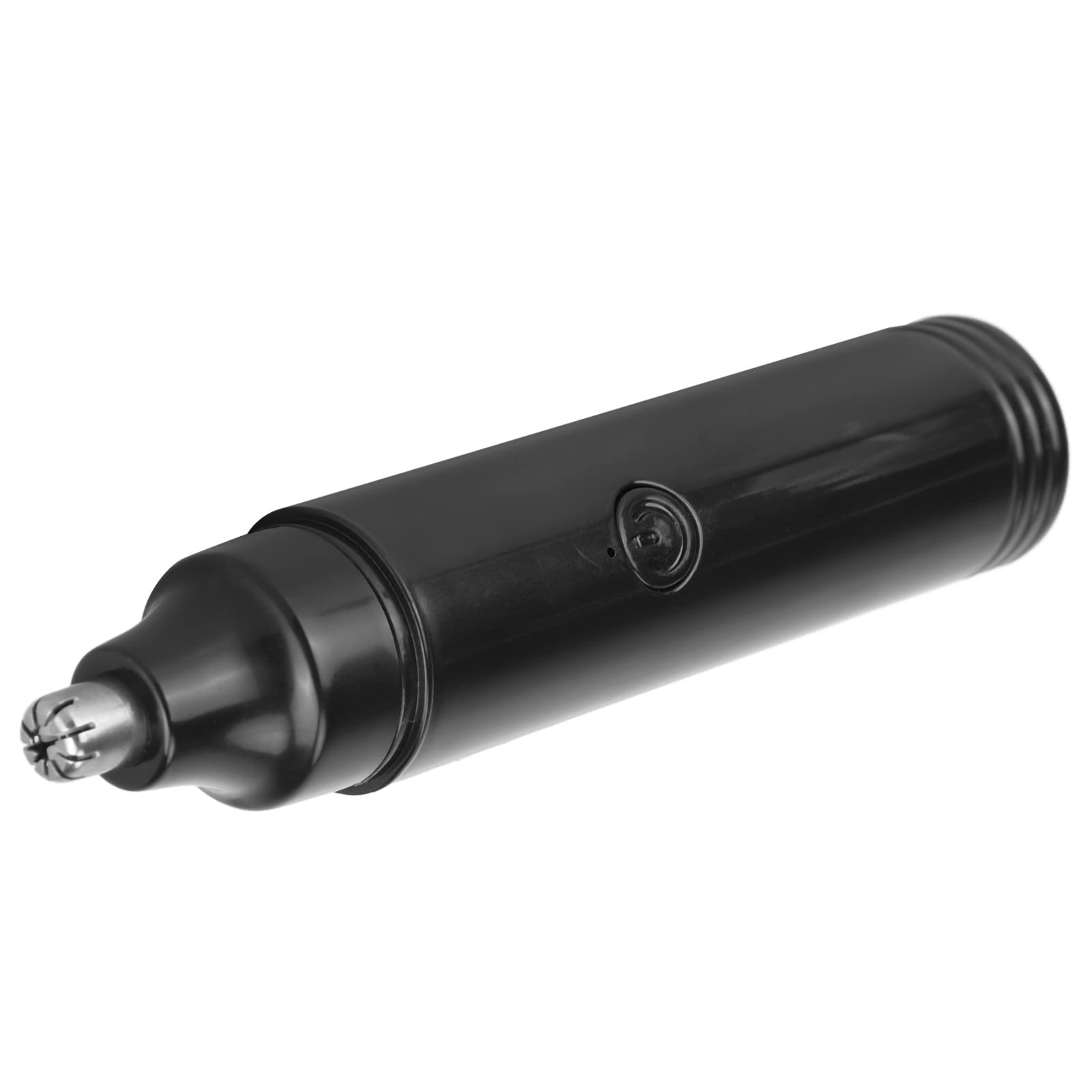 Electric Nose Hair Trimmer - One Piece Design with Double-Edged Rotating Blades & Storage Bag - Perfect for Travel, Grooming, and Road Trips