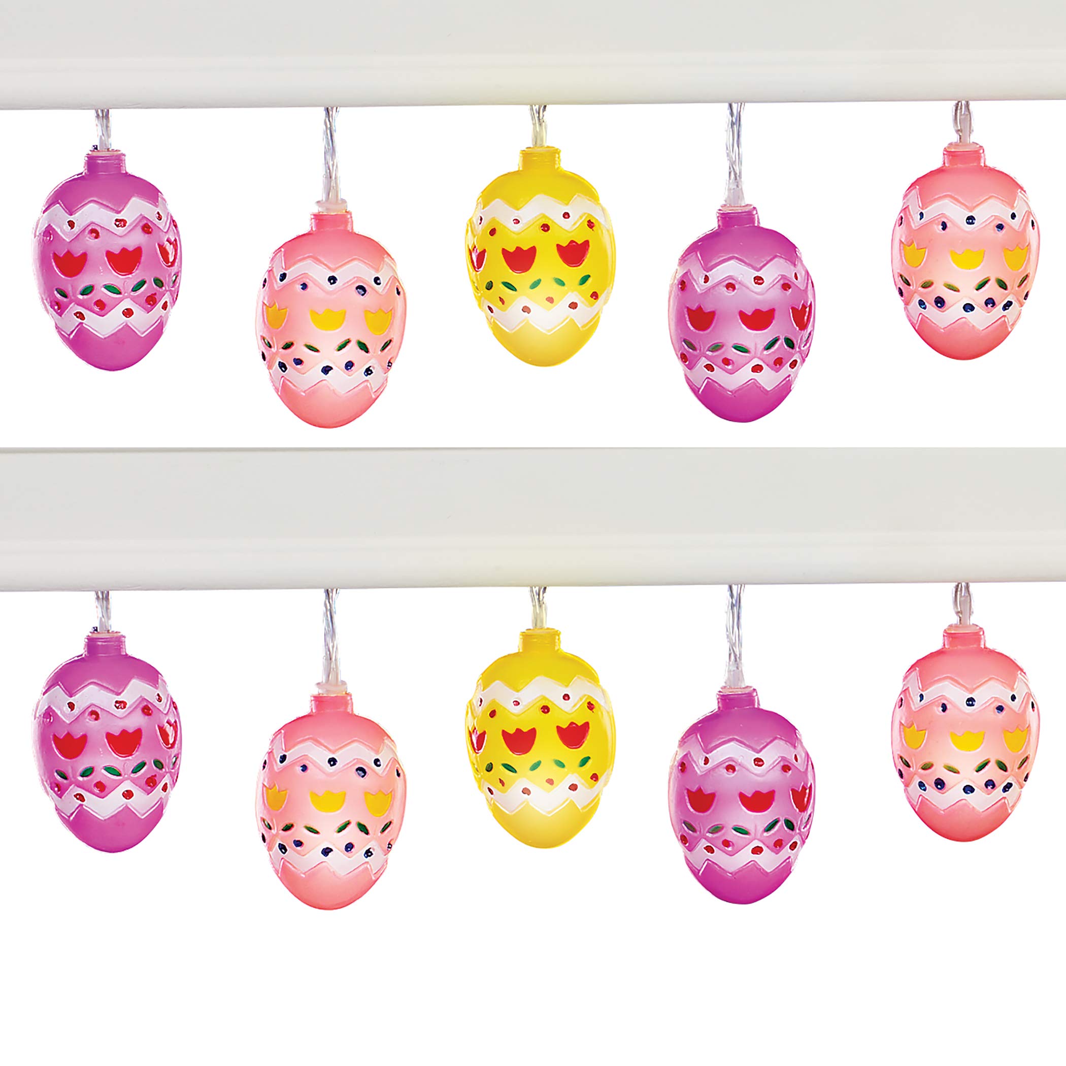 Festive LED Easter Egg String Lights for Holiday Decor